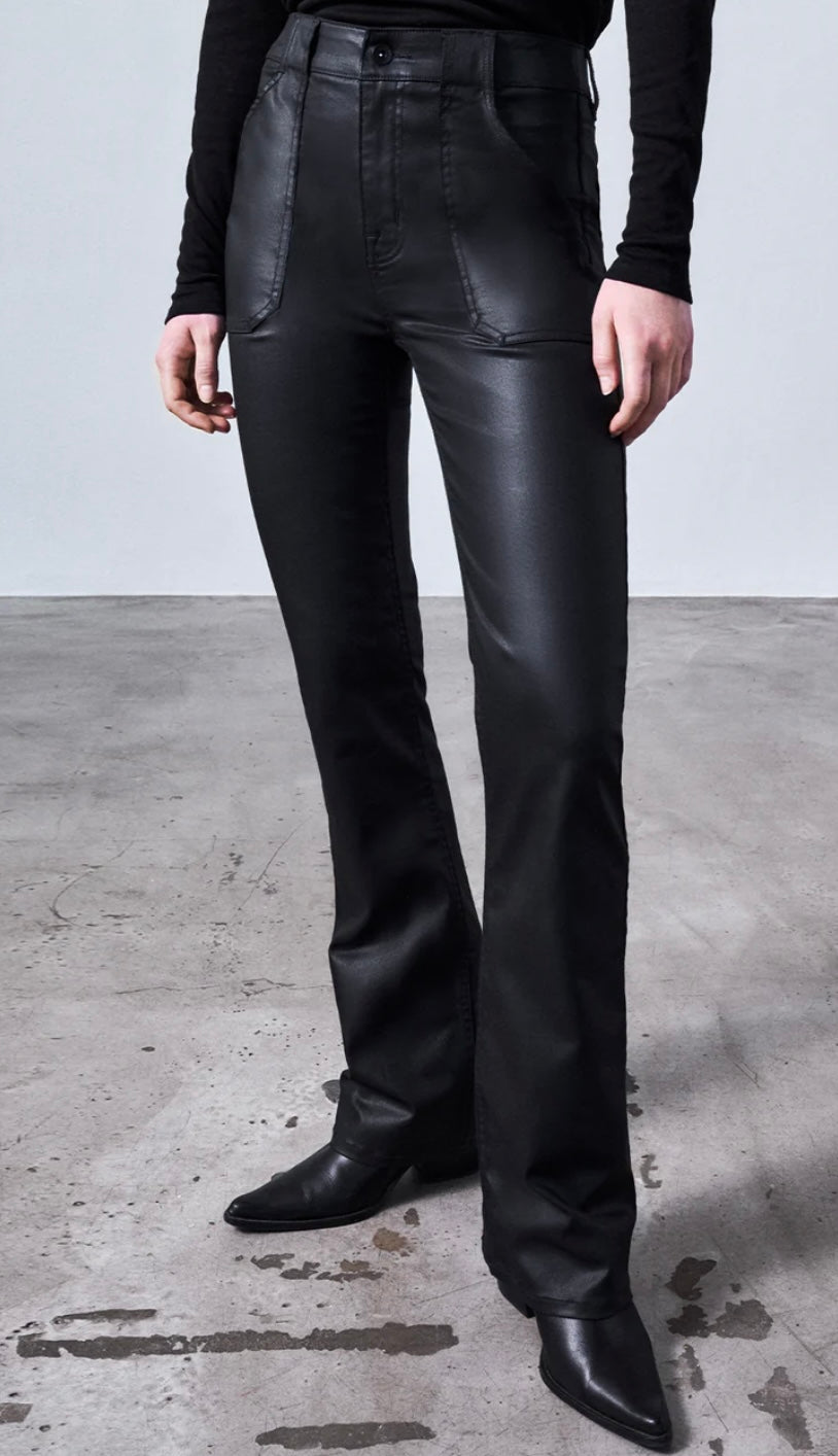 Hayden Sculpted Bootcut Pant - Black