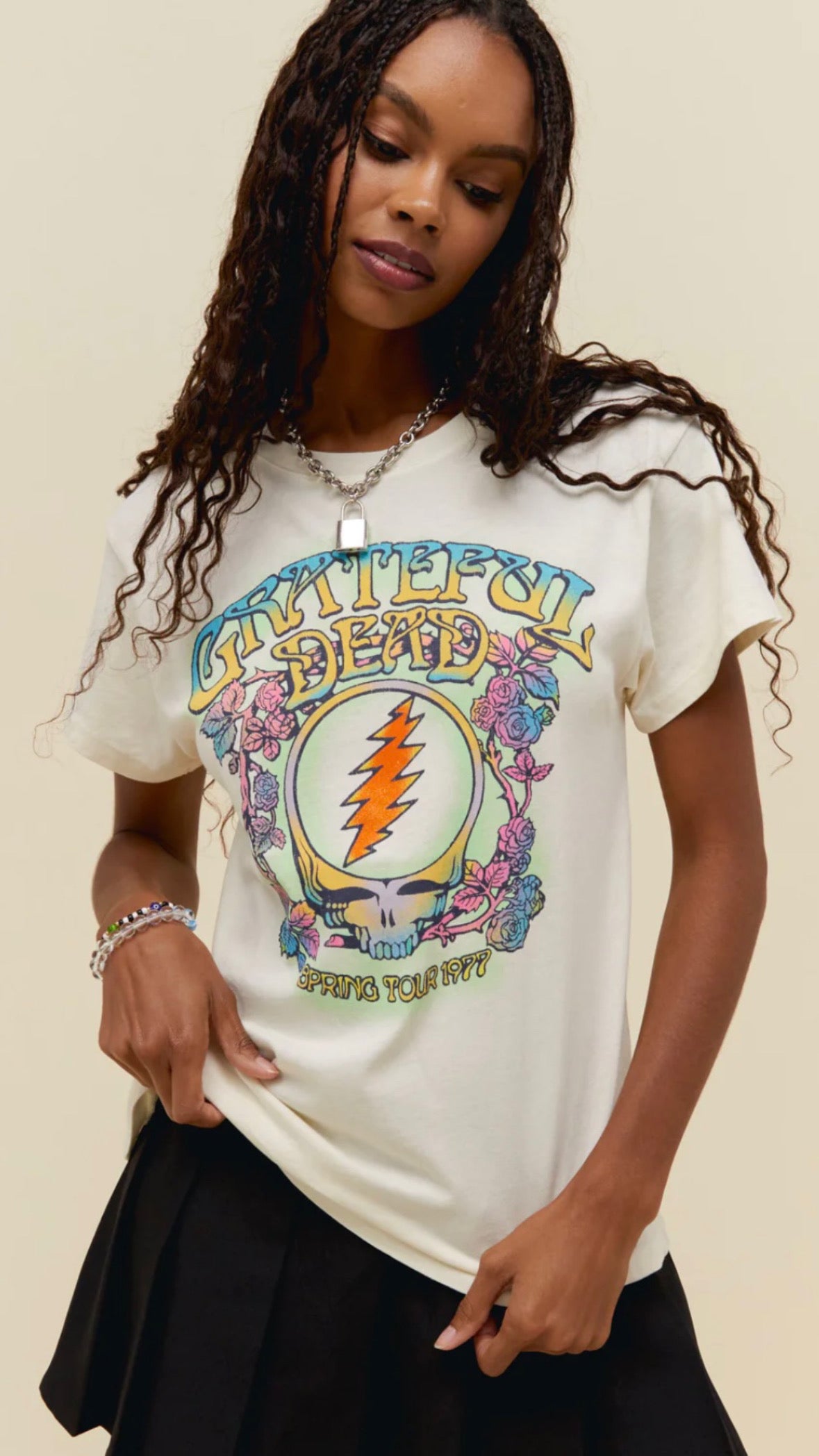 Grateful Dead T Shirt - Stone Vintage