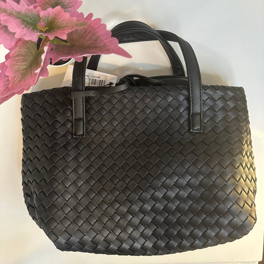 Black Woven Purse