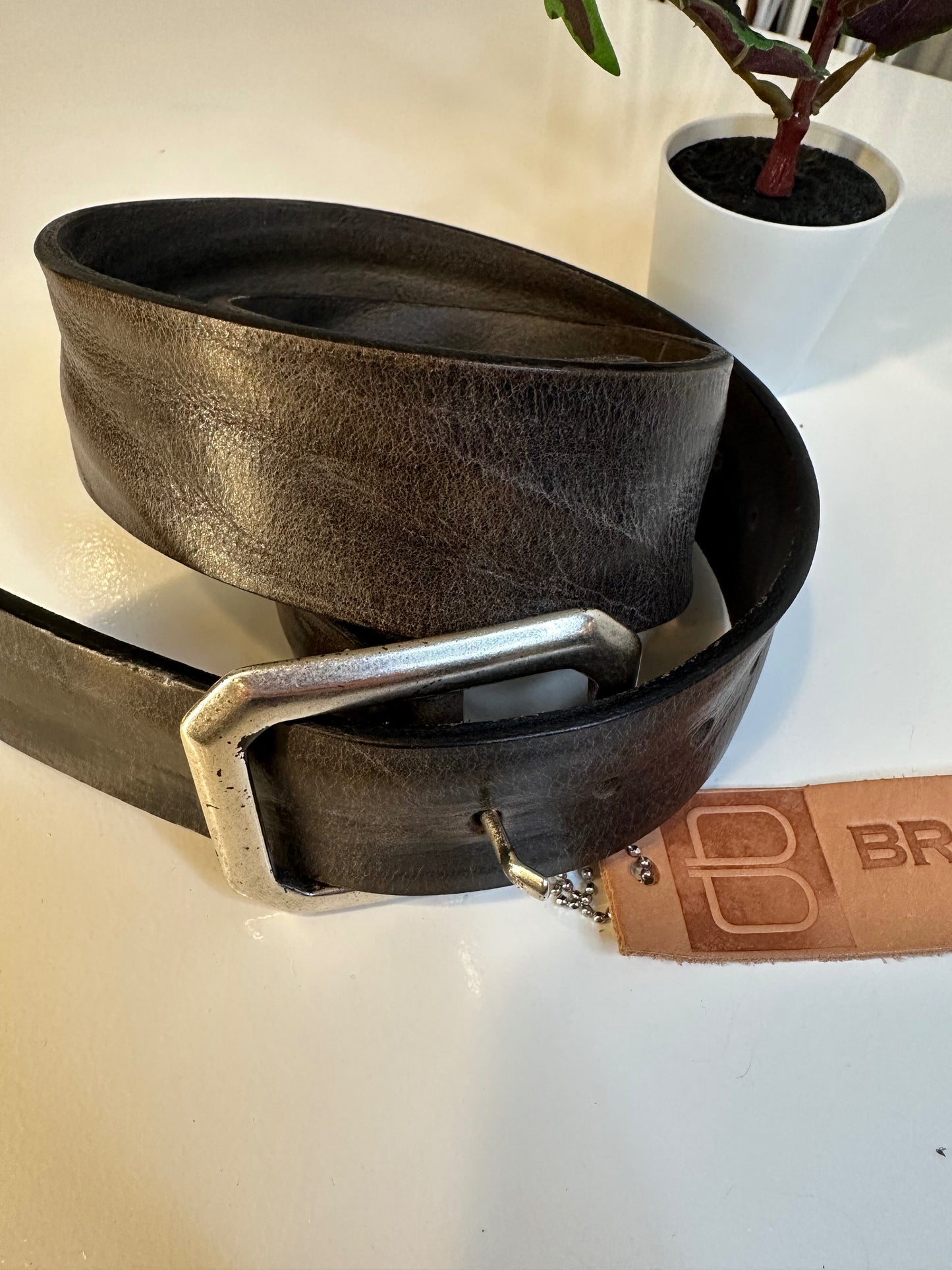 Brown Distressed Belt