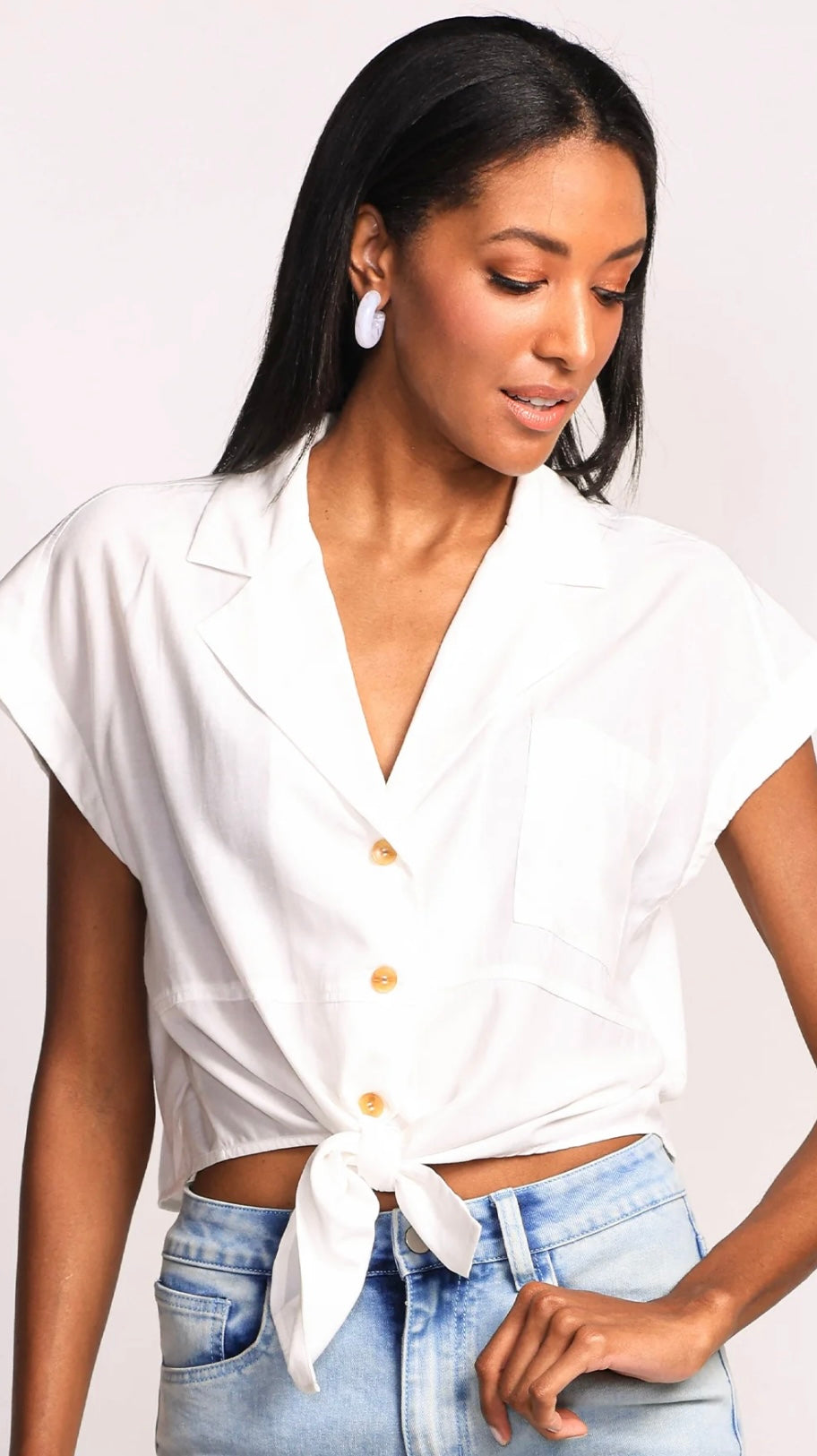 Kaline Top - White