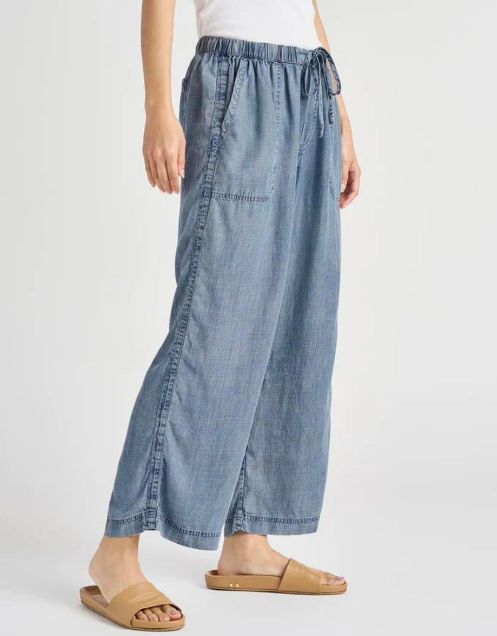 Angie Indigo Wide Pant