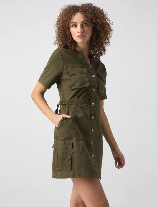 Reissue Dress - Olive