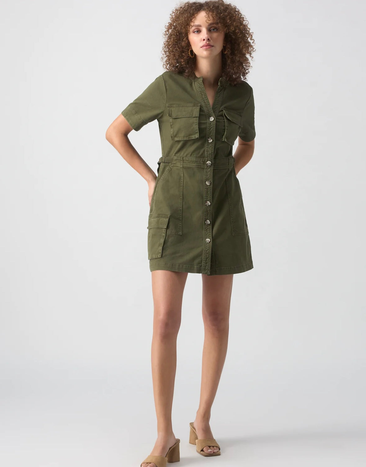 Reissue Dress - Olive