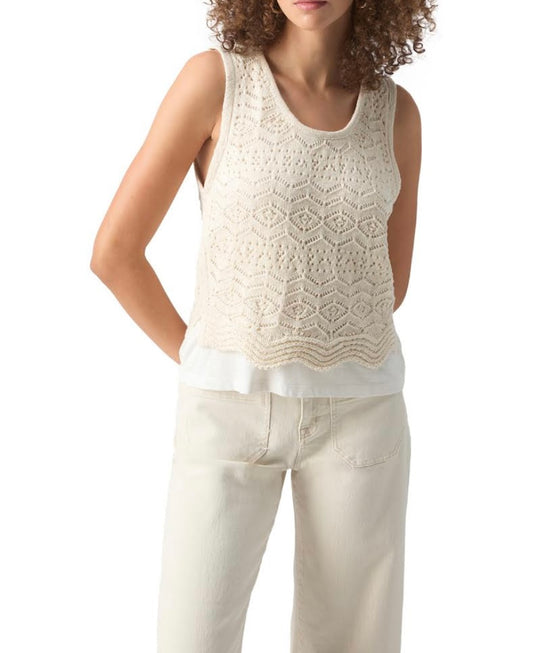 Flow With It Top - Ivory