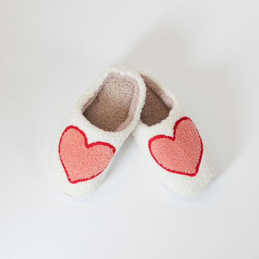 Big Heart Slippers