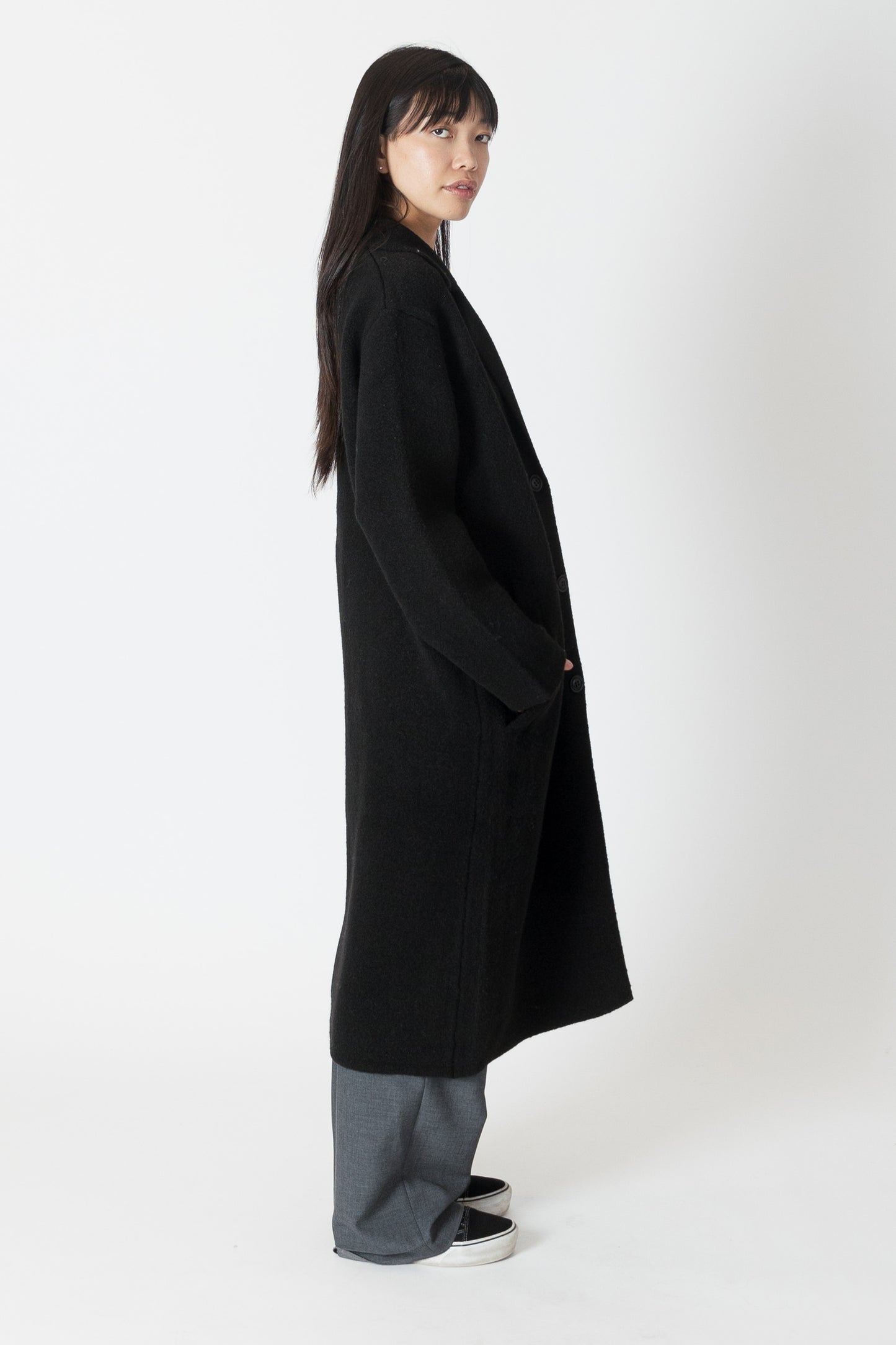 Victoria Over Coat - Black