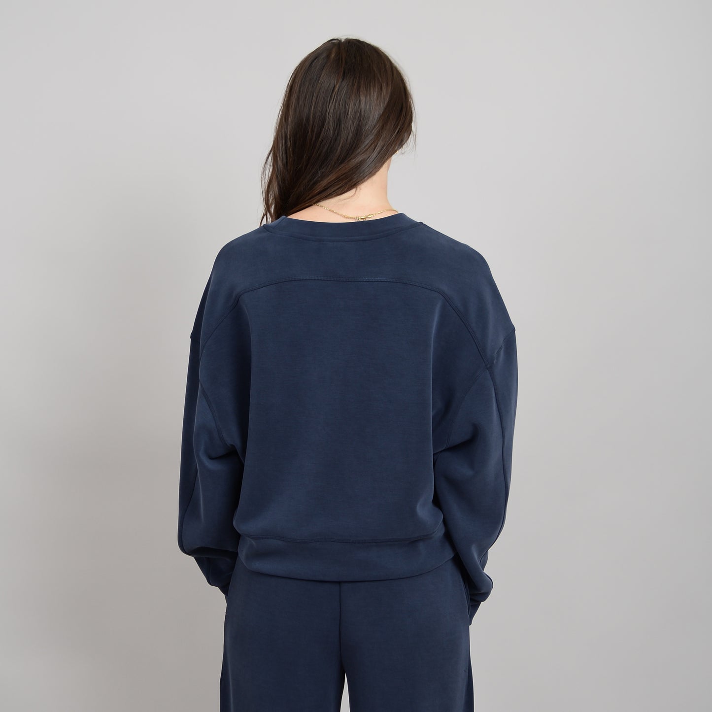 Lucie Modal Pullover - Navy