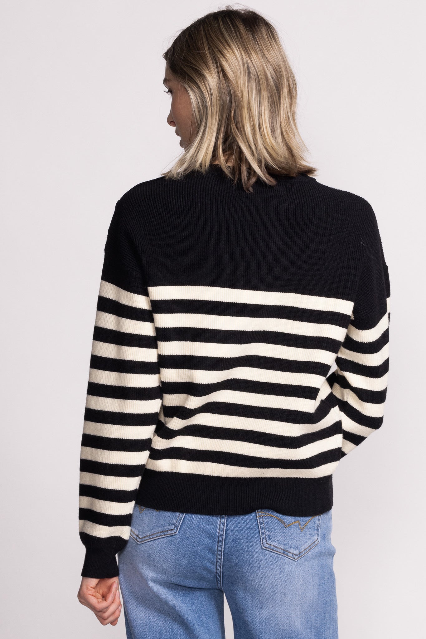 Rowan Sweater - Black/White