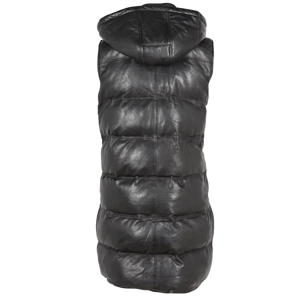 Veo Long Vest - Black