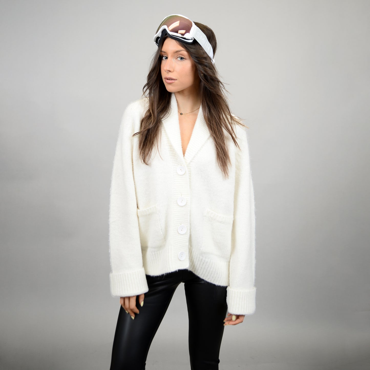 Apres Cardigan - Ivory