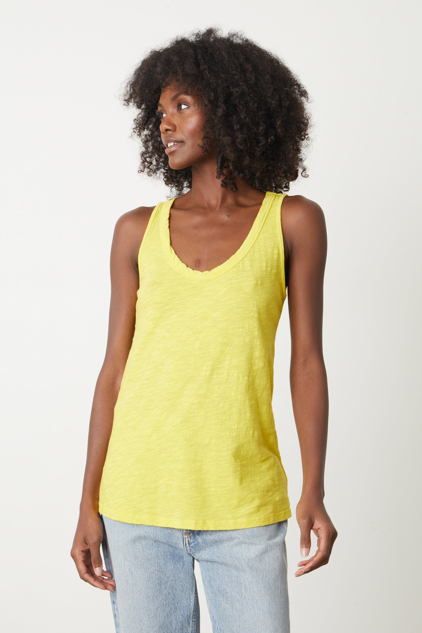 Sun Yellow Tank