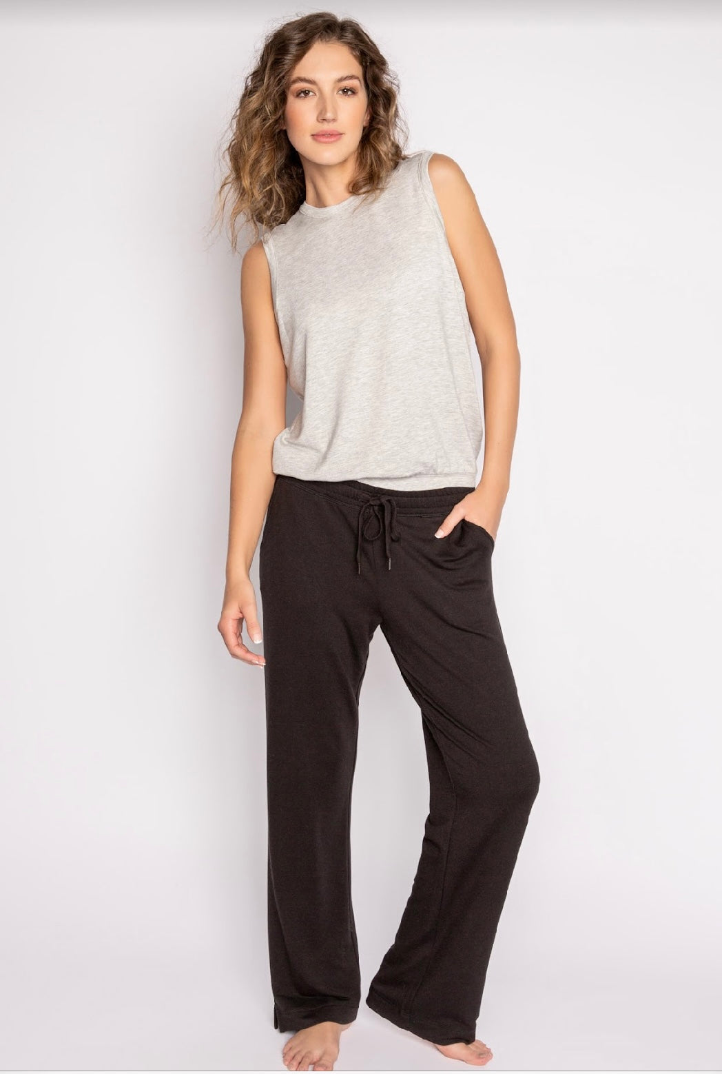 Wide Legged Pant Grey