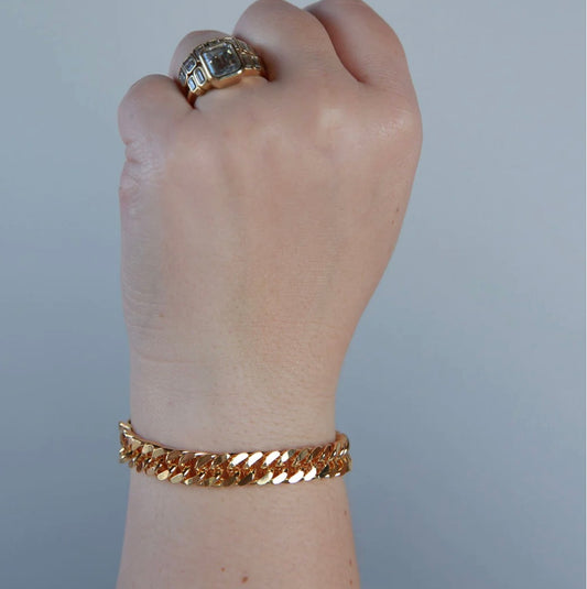 Molly Gold Chain Bracelet