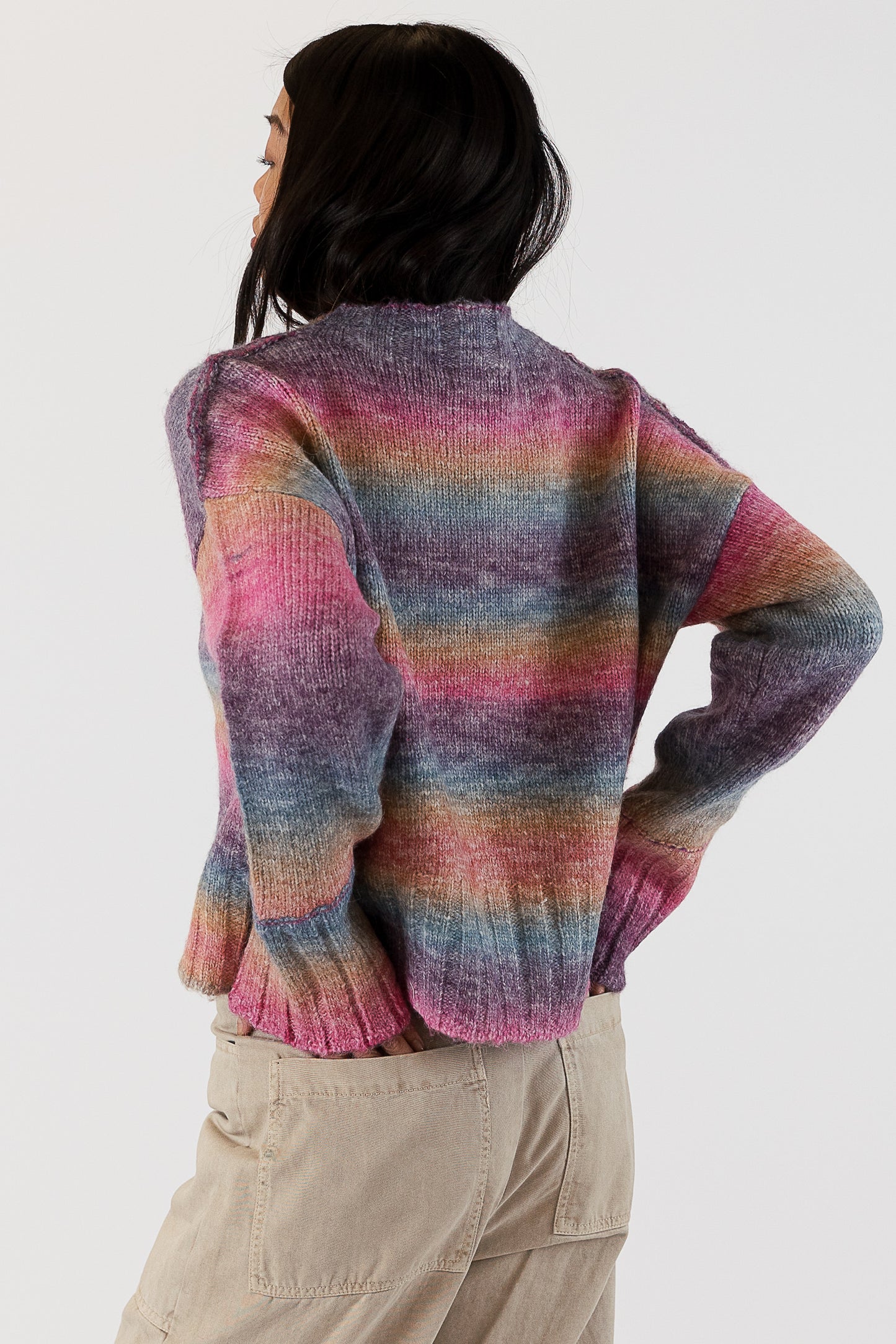 Suzie - Ombre Crewneck Sweater