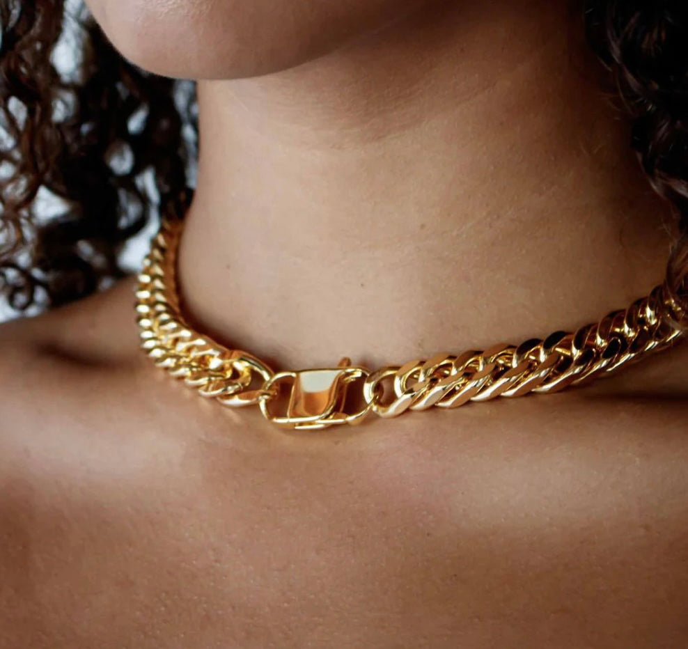 Chase Gold Chunky Necklace