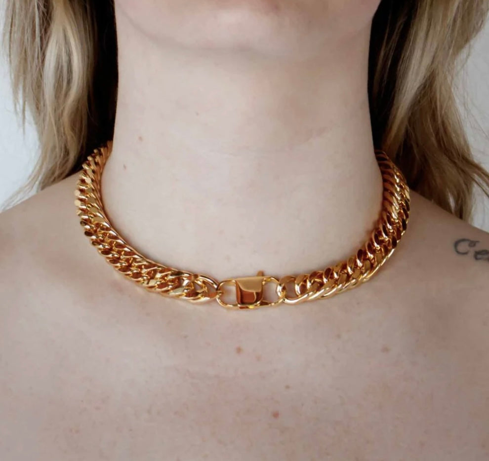 Chase Gold Chunky Necklace