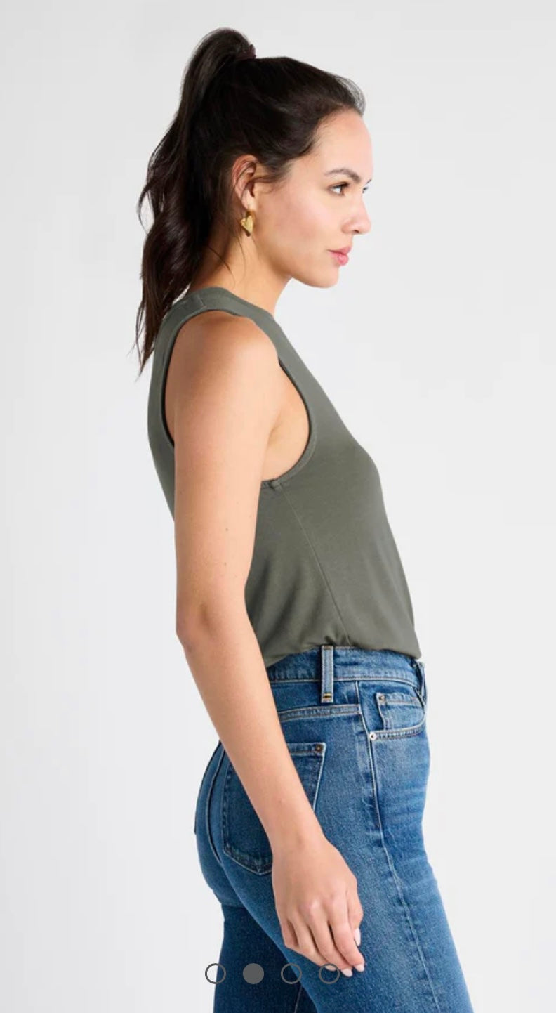 Bamboo Tank - Olive