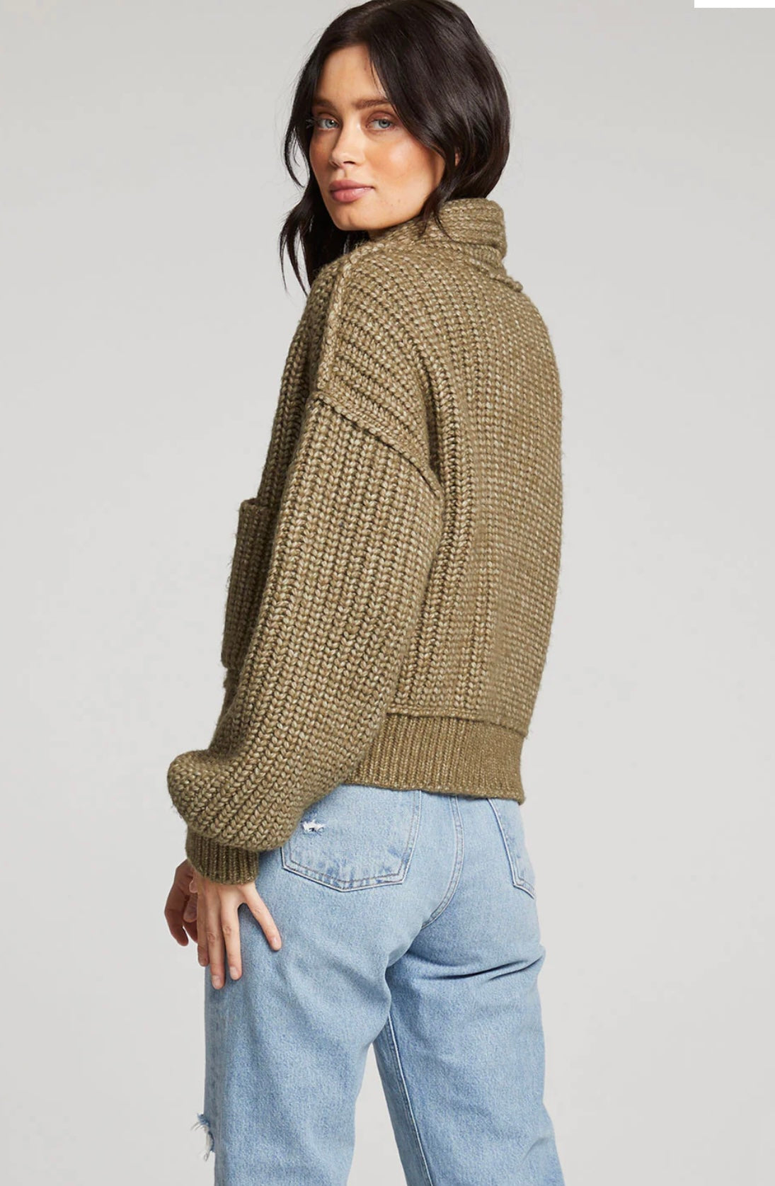 Cain Sweater - Olive