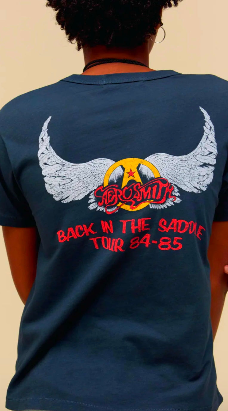 Aerosmith Back - Vintage Black