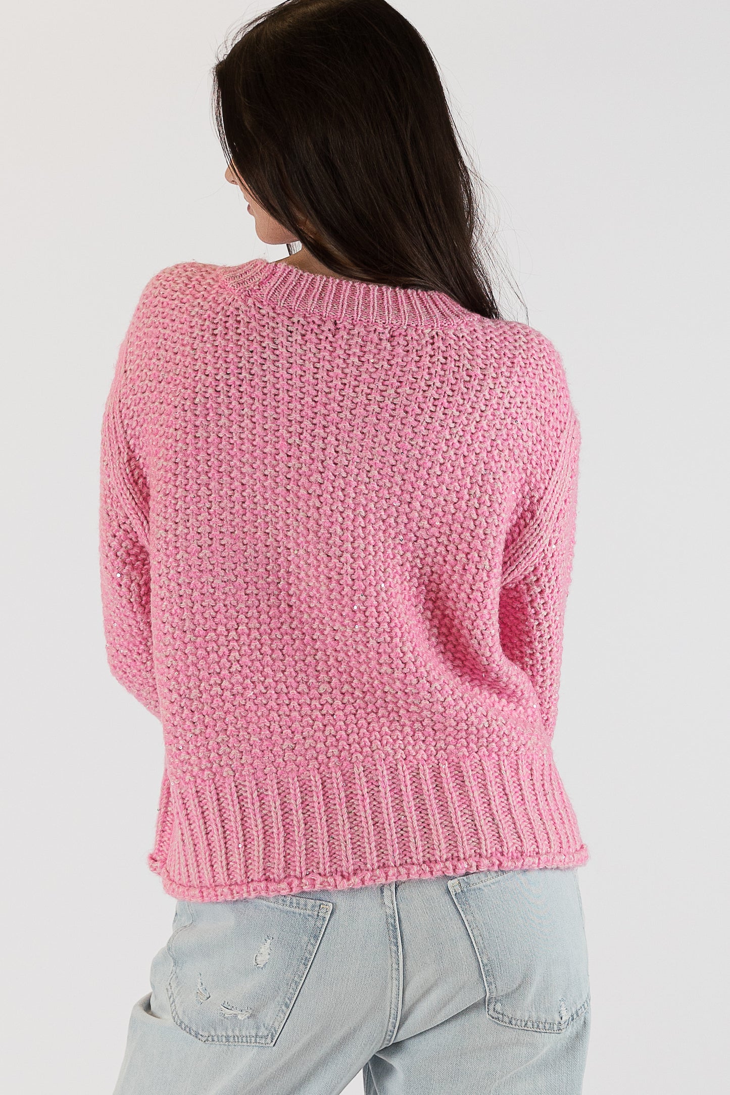 Pierre - The Pink Sparkle Sweater