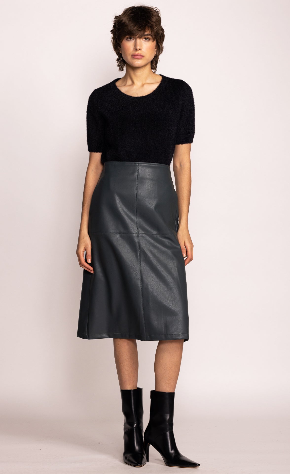 The Peyton Black Skirt