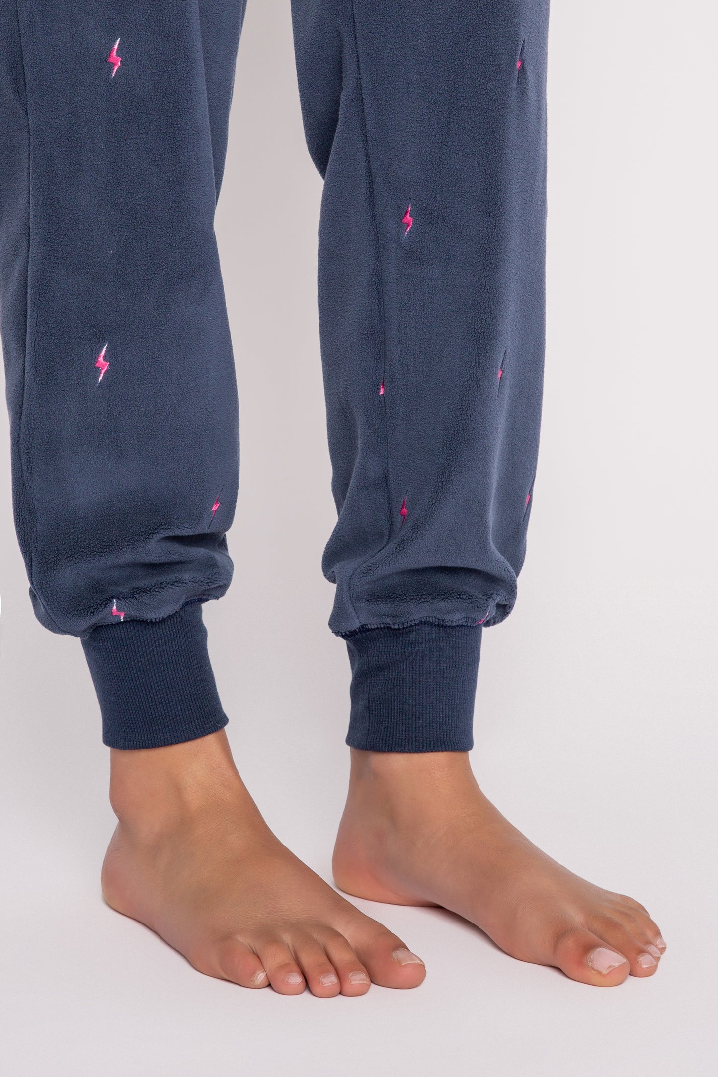 Rainbolt Banded Pant - Navy