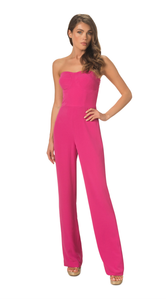 Preston Jumpsuit Fuchsia