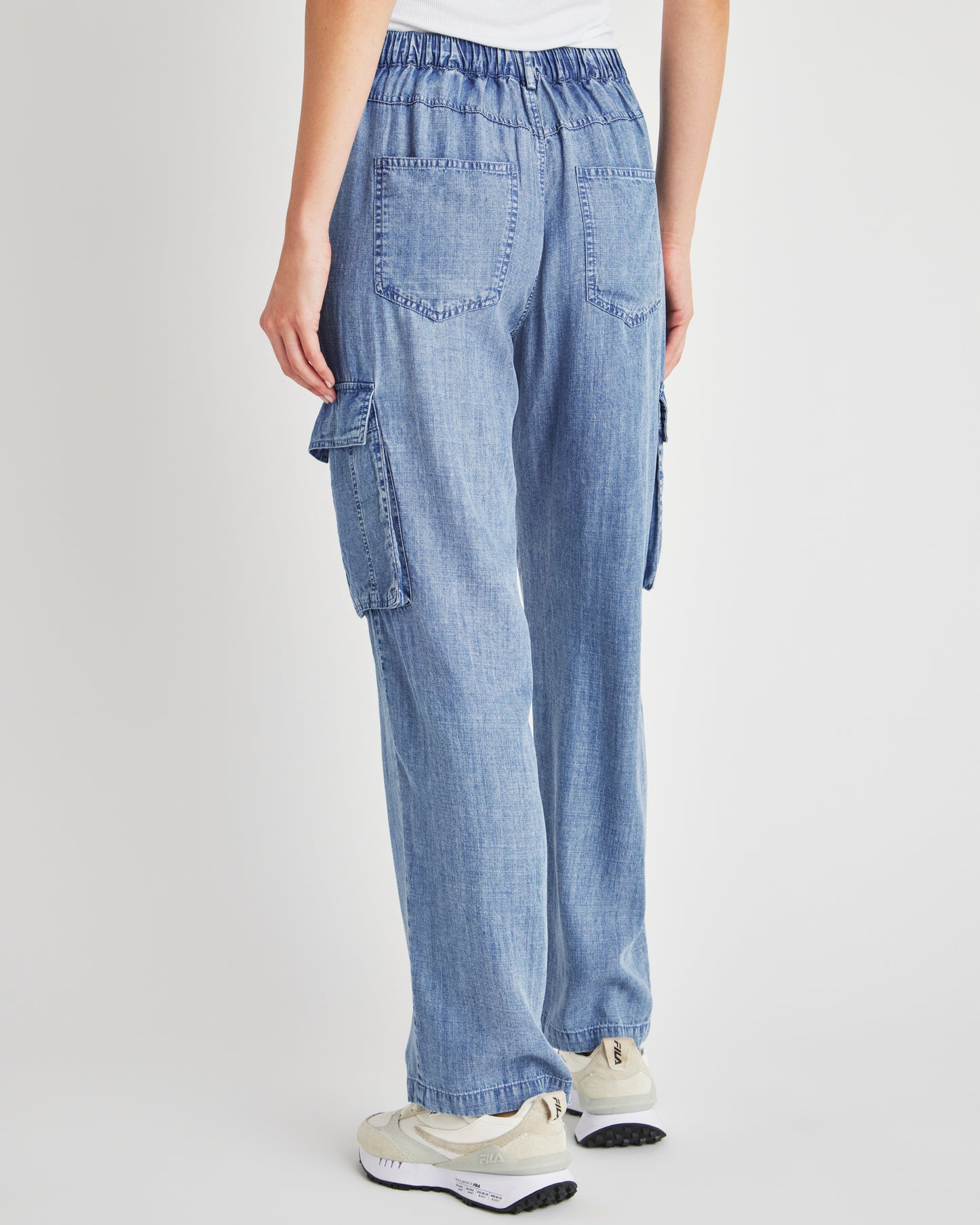 Aven Indigo Cargo Pant